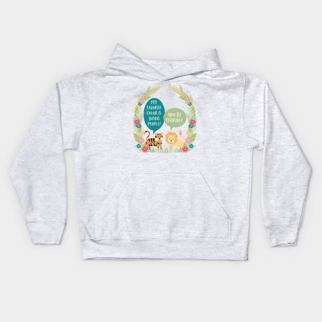 Nibbles Kids Hoodie by SWON Design